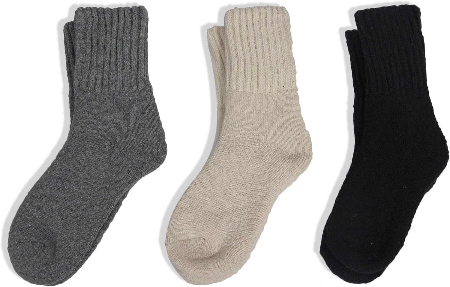 BomKinta Boot Socks for Women Winter Solid Thick Warm Socks Cozy Crew Socks Christmas Gift